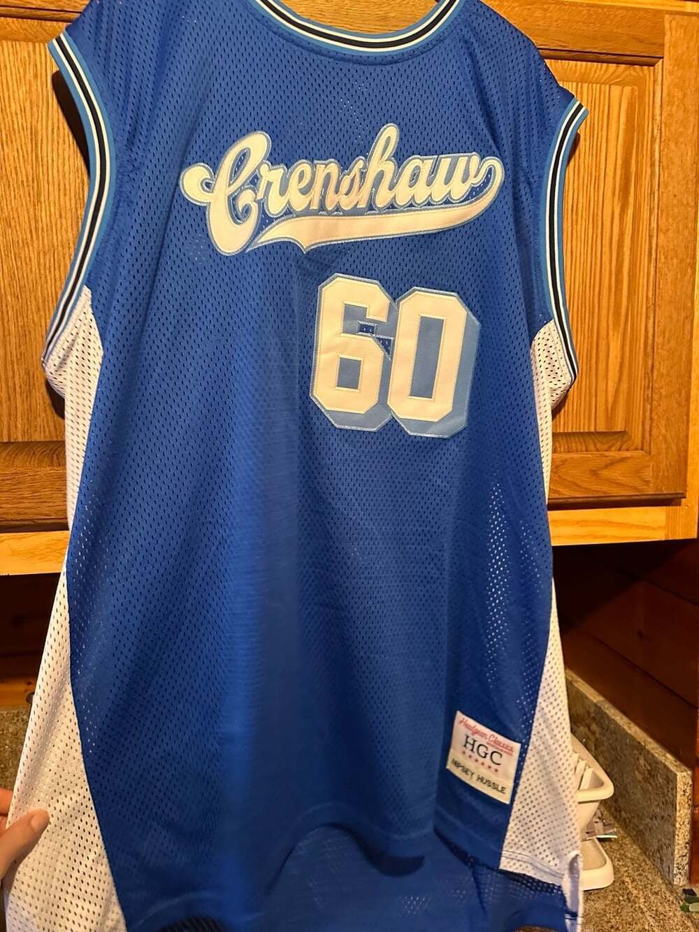 Headgear Classics Nipsey Hussle 'Crenshaw' #60 Basketball Jersey